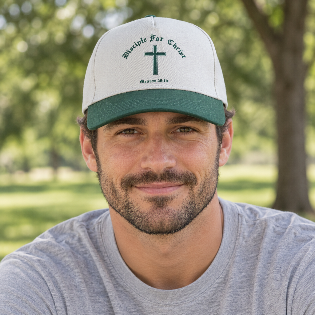Man wearing the snapback hat