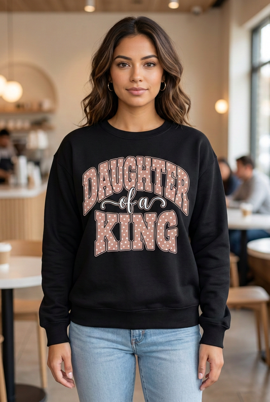 Black sweatshirt revised design colors
