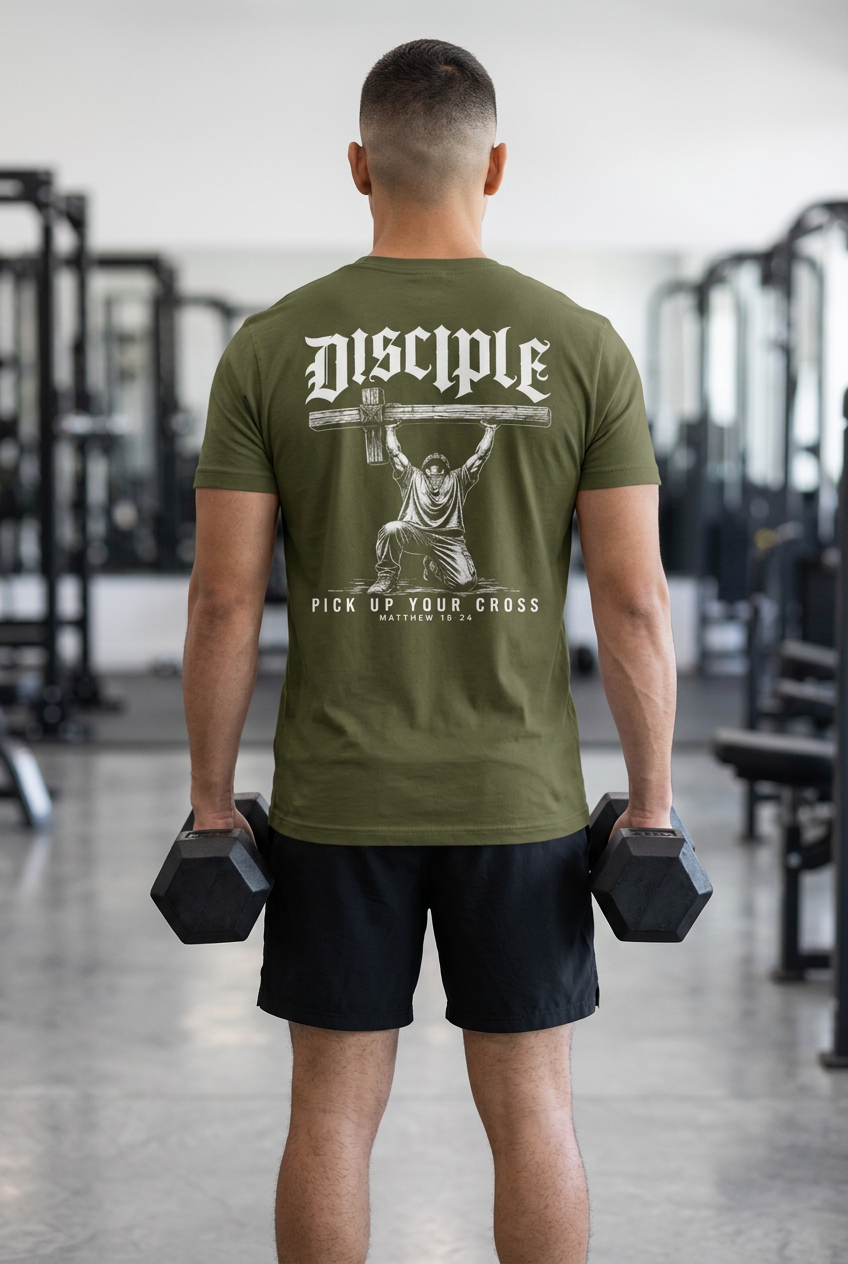 Gym mock-up with corrected scripture punctuation
